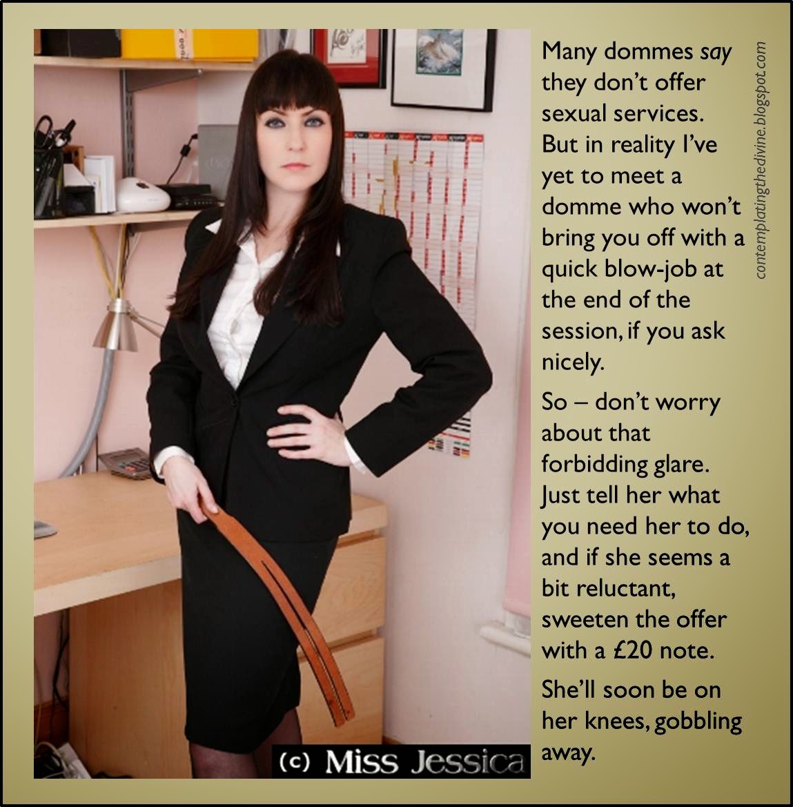 A pompous asshole Novice femdom 101